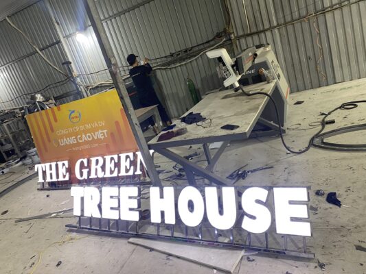 gia công chữ inox