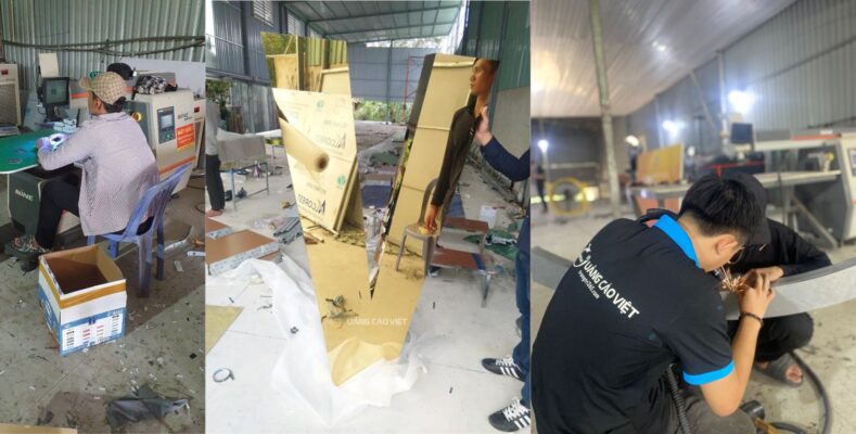 Gia công chữ inox tại Kiên Giang – Cắt chữ nổi đẹp, đúng chuẩn thương hiệu