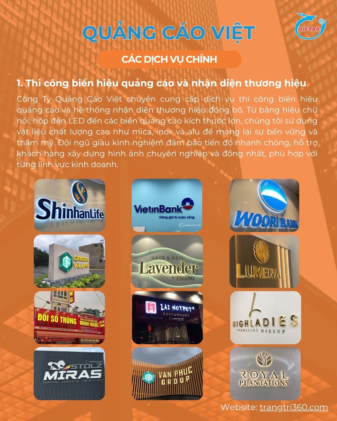 Bảng tên công ty inox tại Thủ Đức – Thiết kế & thi công trọn gói - Image 2