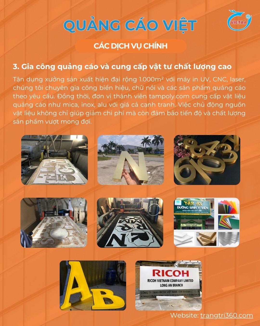 Bảng tên công ty inox tại Thủ Đức – Thiết kế & thi công trọn gói - Image 4