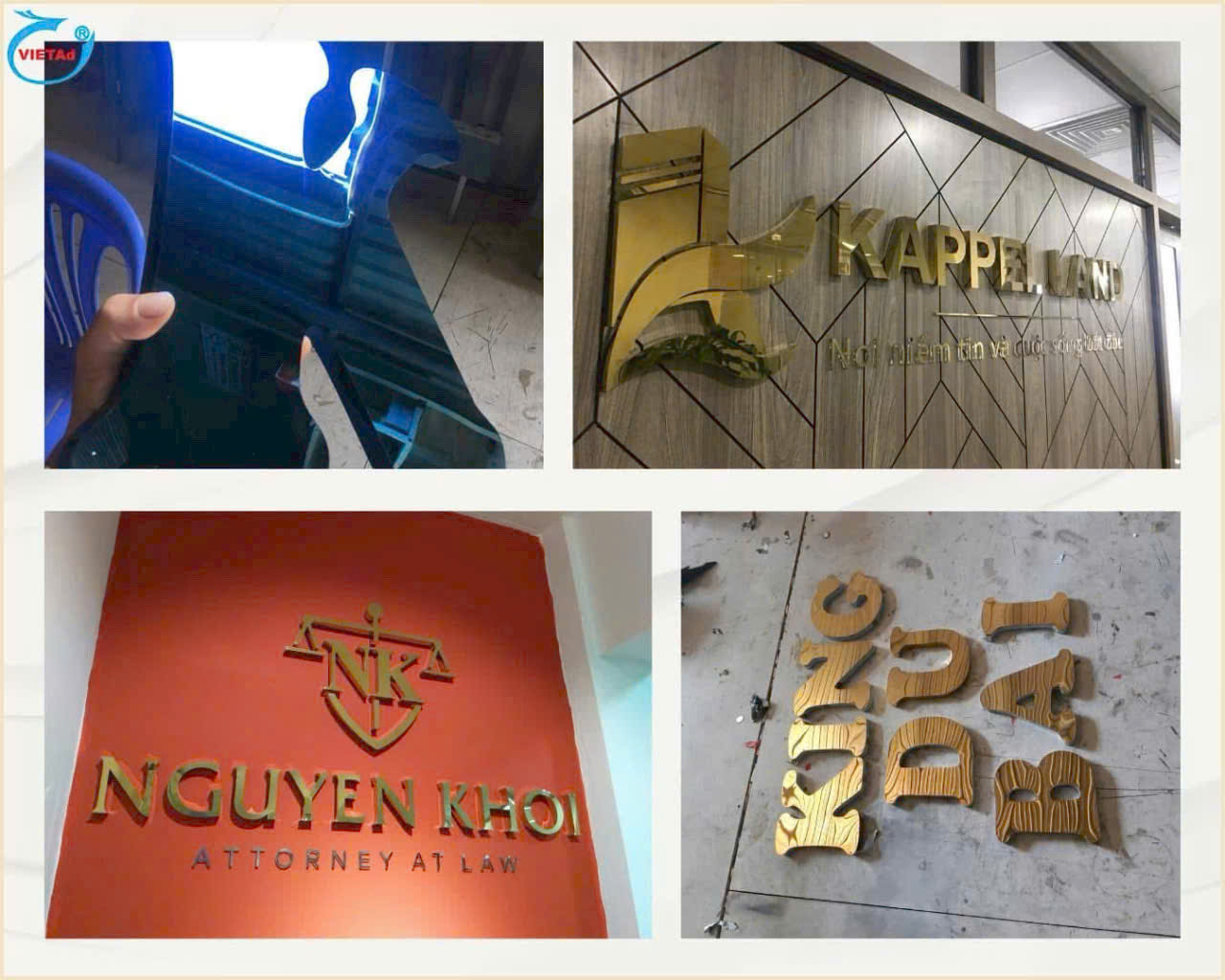 Bảng giá gia công chữ inox giá rẻ 2025 – Minh bạch, rõ ràng