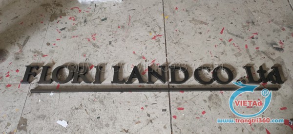 Bảng hiệu chữ nổi inox HCM – Thi công toàn TP