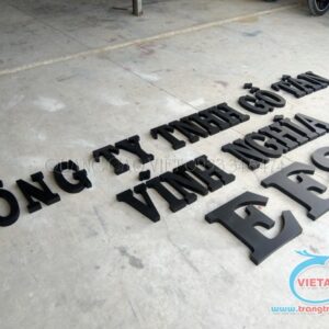 Bảng hiệu chữ nổi inox – Giá rẻ, chất lượng cao