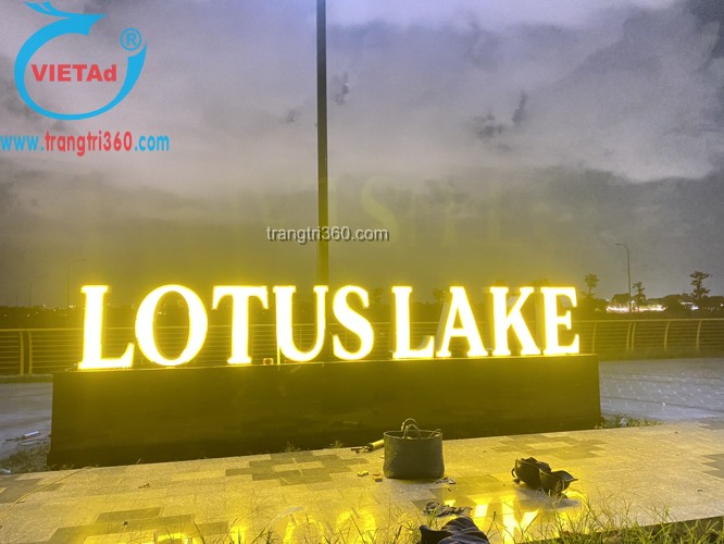 Bảng tên công ty inox sáng đẹp tại Thủ Đức