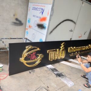 Chữ inox bền đẹp tại Quận 9.