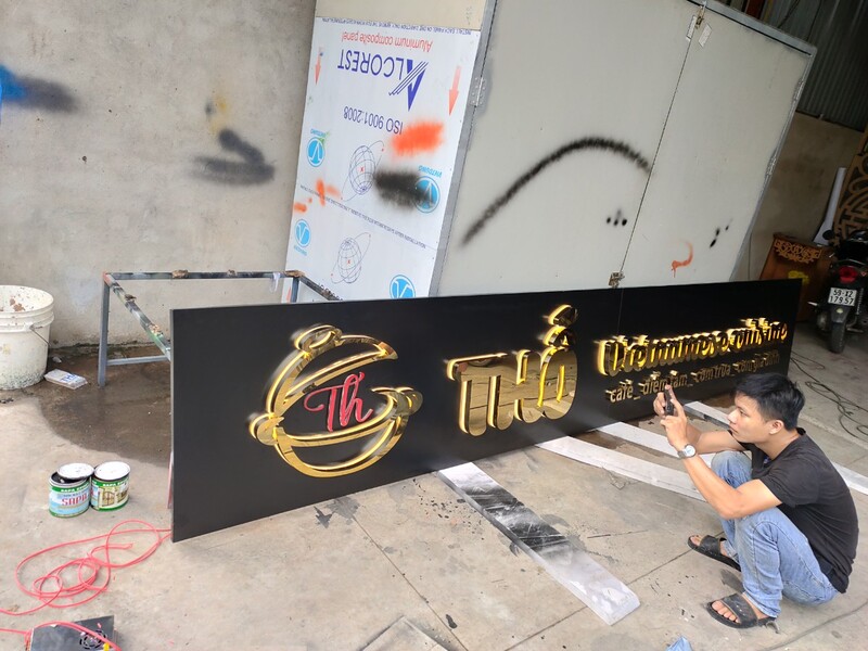 Chữ inox bền đẹp tại Quận 9.
