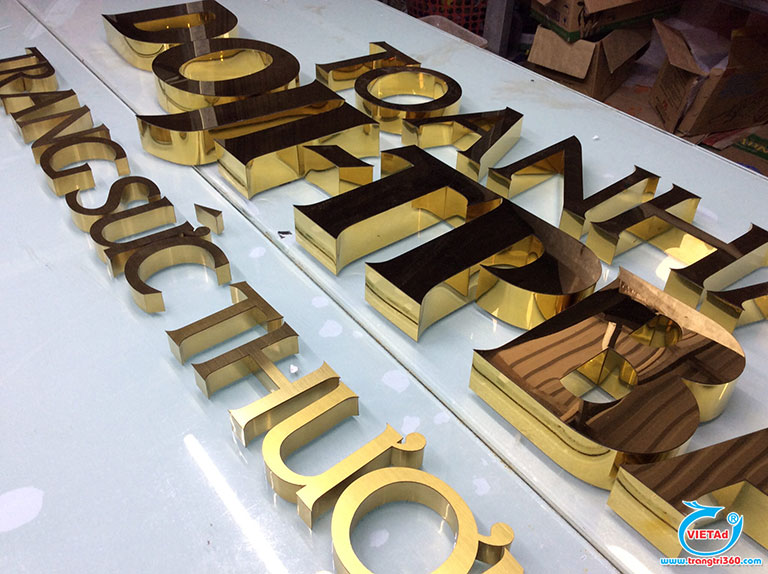 Bảng hiệu inox không  LED Thủ Đức – Hiển thị sắc nét, tiết kiệm điện - Image 4