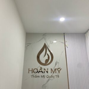 Logo inox đồng đẹp tại HCM.
