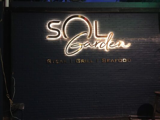 Logo inox thiết kế sắc nét tại Thủ Đức