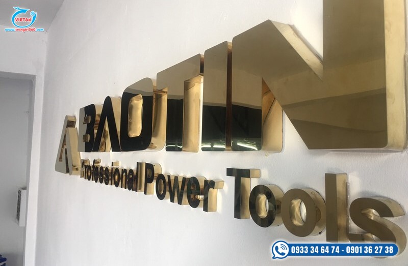 Gia công chữ inox Quận 10 – Giá xưởng - giao tận nơi - Image 3