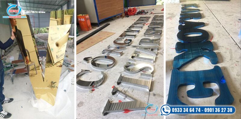 Gia công chữ inox Quận 10 – Giá xưởng - giao tận nơi - Image 8