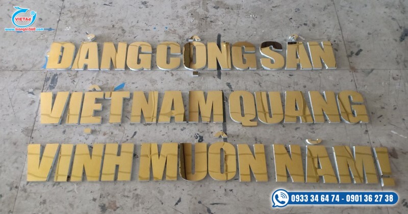 Gia công chữ inox Quận 10 – Giá xưởng - giao tận nơi - Image 12
