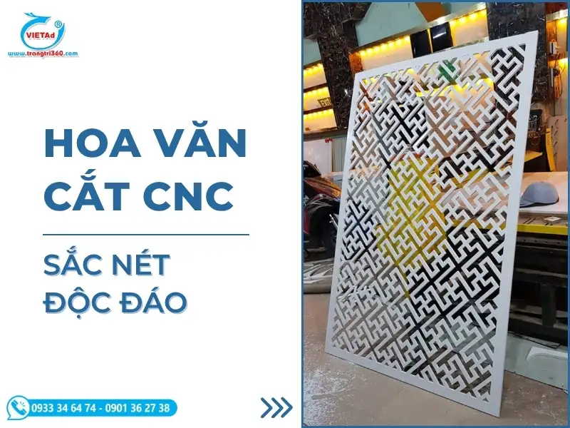 55+ Mẫu Hoa Văn Cắt CNC Đẹp Làm Vách Ngăn, Trang Trí Nhà